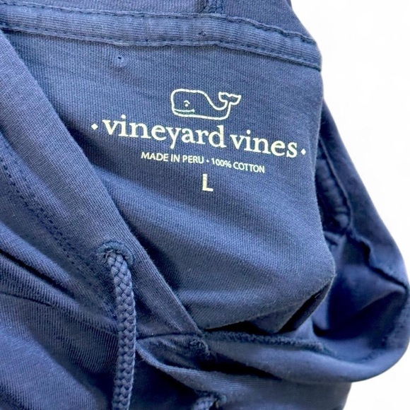 Vineyard Vines Men's Long Sleeve Graphic Whale 98 Hoodie Size L - Picture 6 of 6